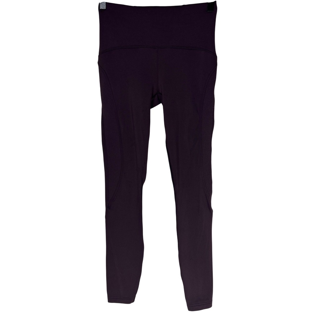 Lululemon Athletic Tight Running Leggings Plum Purple Sz 4